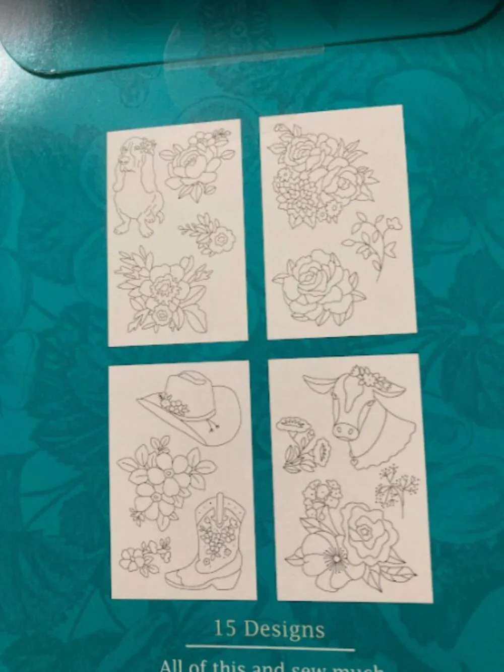 Pioneer Woman Legacy Iron On Embroidery Transfer Patterns